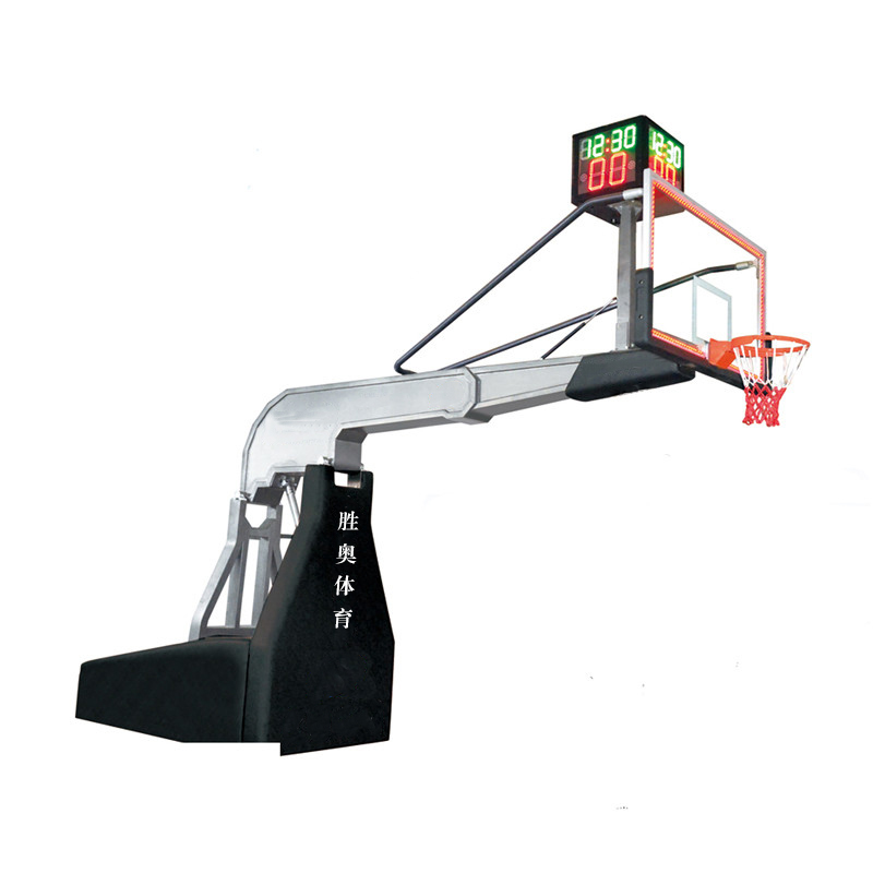 SA-1001電動液壓籃球架(計時二十四秒顯示)